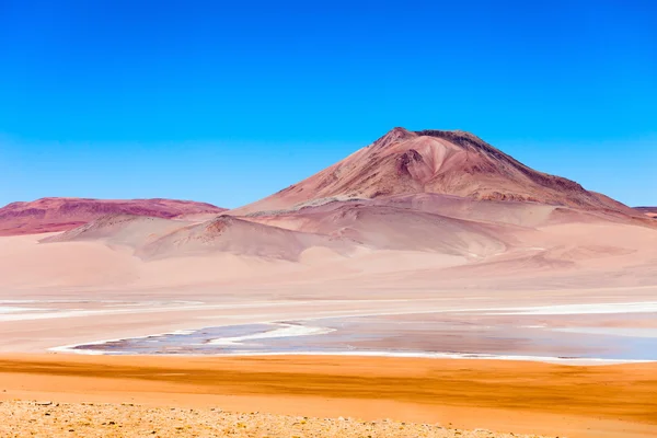 Lago, Bolivia Altiplano — Foto de Stock