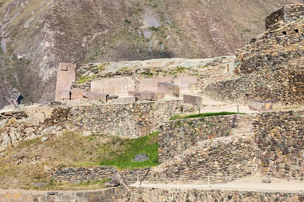 Ruinas de Ollantaytambo en Perú — Foto de Stock