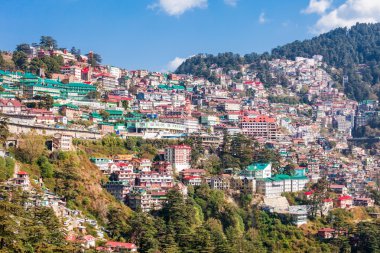 Shimla in India clipart
