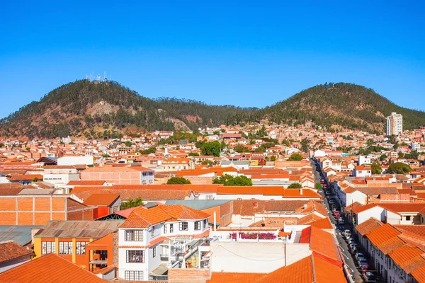 Vista aérea de Sucre — Foto de Stock