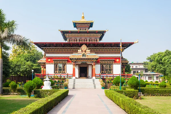 Bhutan-Tempel, Bodhgaya — Stockfoto