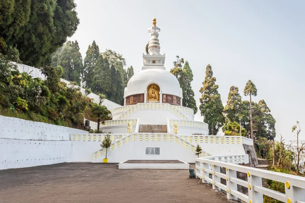 Friedenspagode, Darjeeling — Stockfoto