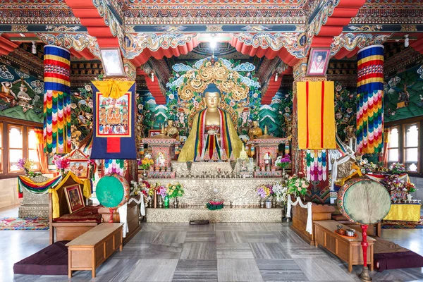 Bhútánci chrám, Bodhgaya — Stock fotografie