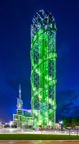 Torre alfabetica, Batumi — Foto Stock