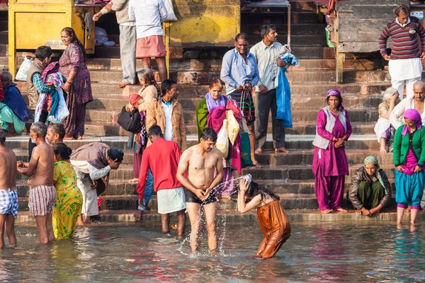 Haridwar w Indiach — Zdjęcie stockowe