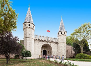 Topkapi palace, Istanbul clipart