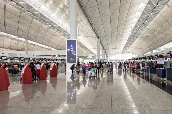 Vliegveld van Hong kong — Stockfoto