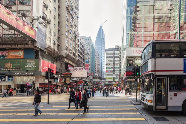 Trasporto pubblico su strada — Foto Stock