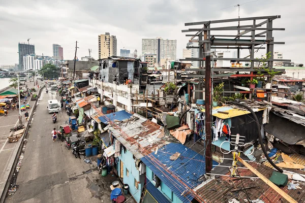 The Slum, Philippines — Stock Photo, Image