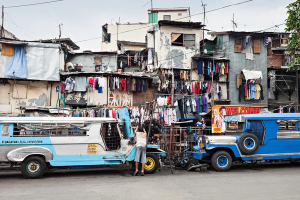 The Slum, Philippines — Stock Photo, Image