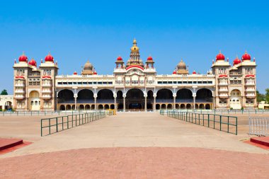 The Mysore palace clipart