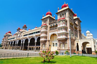 The Mysore palace clipart