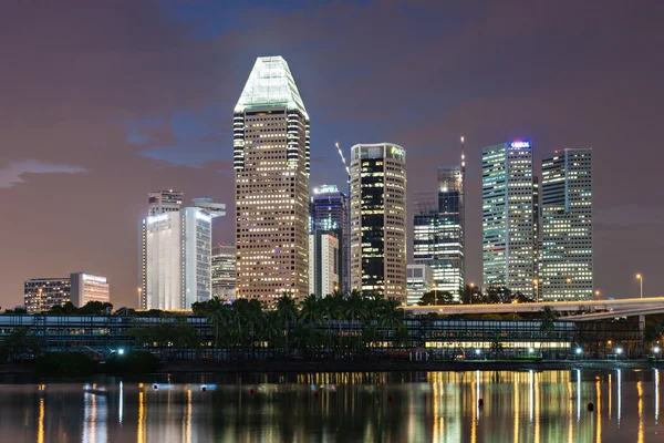 Singapore skyline della città — Foto Stock
