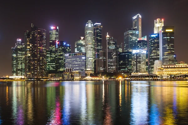 Singapore city skyline — Stockfoto