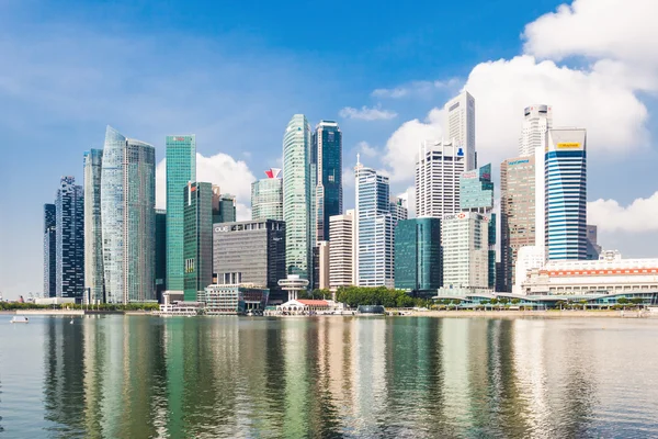 Небоскрёбы Сингапура — стоковое фото