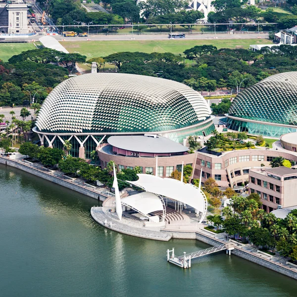 Esplanade Theatre, Singapore — Stock Photo, Image