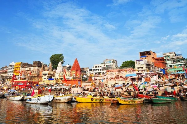 Ganga에 Ghats — 스톡 사진