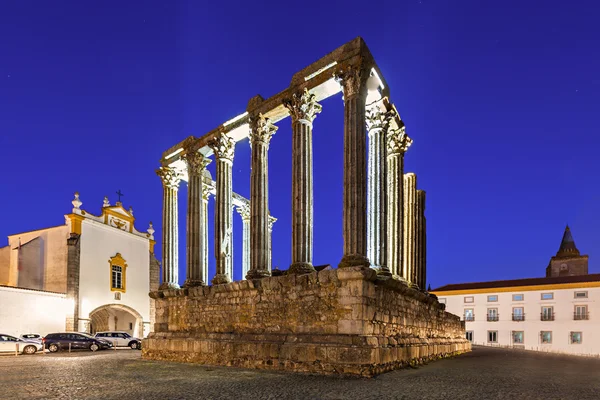 Roman Temple, Evora — Stock Photo, Image