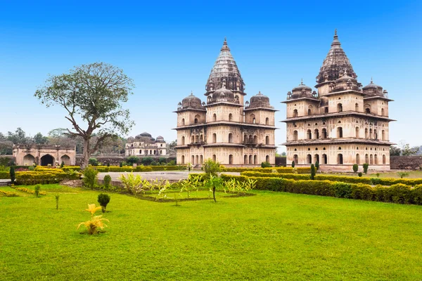 Cenotafios de Chhatris, Orchha — Foto de Stock