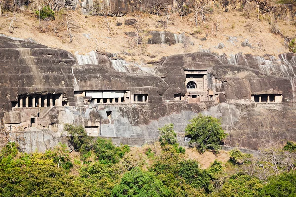 Ajanta mağaraları, Hindistan — Stok fotoğraf