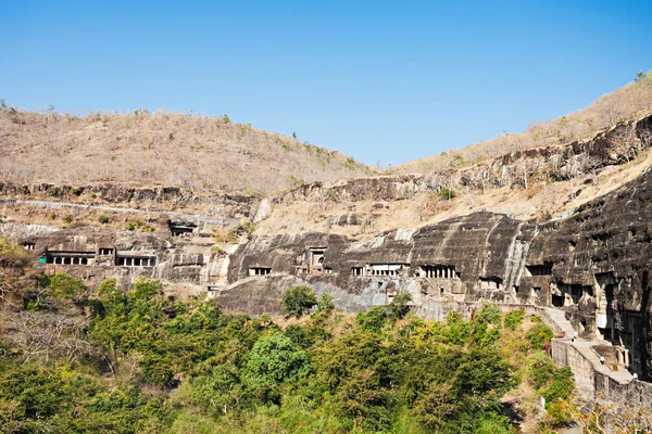 Ajanta mağaraları, Hindistan — Stok fotoğraf