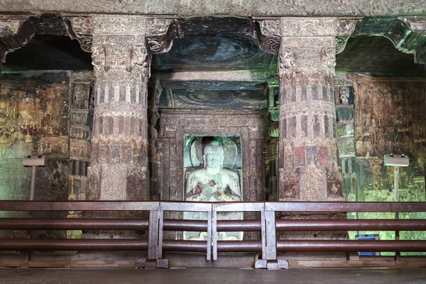 Ajanta caves, India — Stock Photo, Image