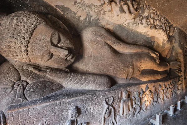 Ajanta grottor, Indien — Stockfoto