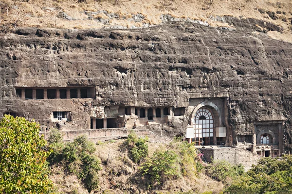 Grutas de Ajanta, Índia — Fotografia de Stock