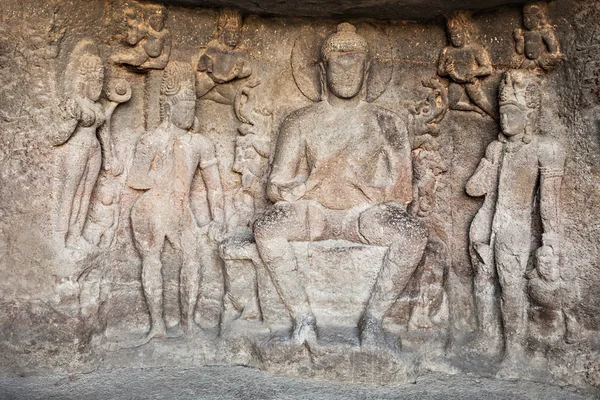 Grutas de Ellora, Aurangabad — Fotografia de Stock