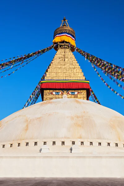 Boudhanath stupa in kathmandu — Stockfoto