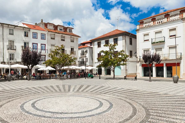 Central square, Leiria — Stock Photo, Image