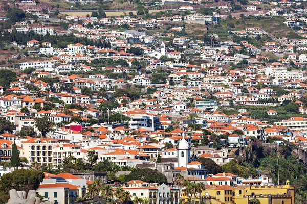 Funchal-Luftaufnahme — Stockfoto