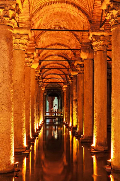 The Basilica Cistern Stock Photo