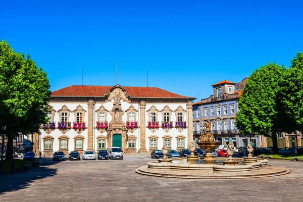 Braga City Hall Pacos Concelho Braga Municipal Hall Centre Braga — Stock Photo, Image