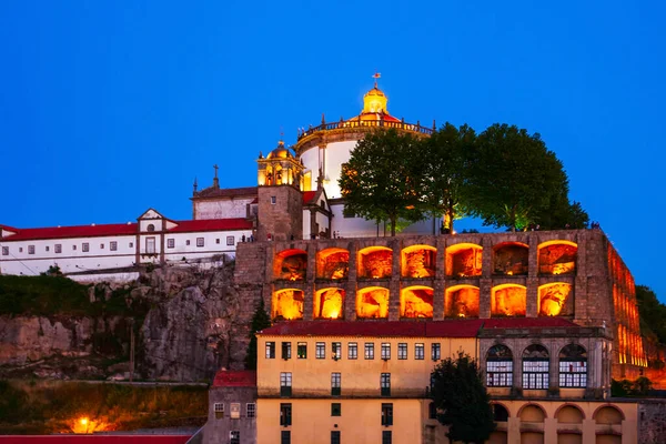 Serra Pilar Manastırı Portekiz Porto Şehrinin Karşısındaki Vila Nova Gaia — Stok fotoğraf