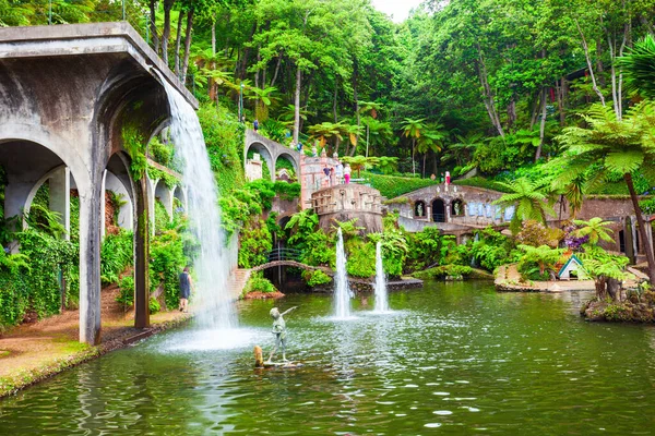 Monte Palace Jardim Tropical Ilha Madeira Portugal — Fotografia de Stock