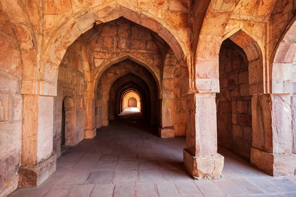 Überreste Einer Königlichen Enklave Der Antiken Stadt Mandu Indischen Bundesstaat — Stockfoto