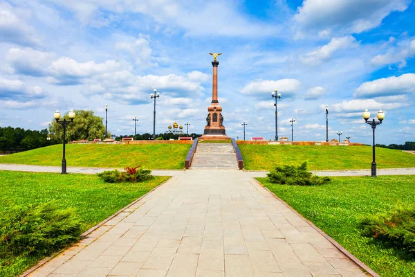 Monument Voor 1000Ste Verjaardag Van Yaroslavl Stad Strelka Openbaar Park — Stockfoto