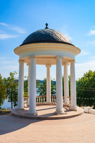 Pavillon Zentralen Park Der Stadt Kostroma Goldener Ring Russlands — Stockfoto