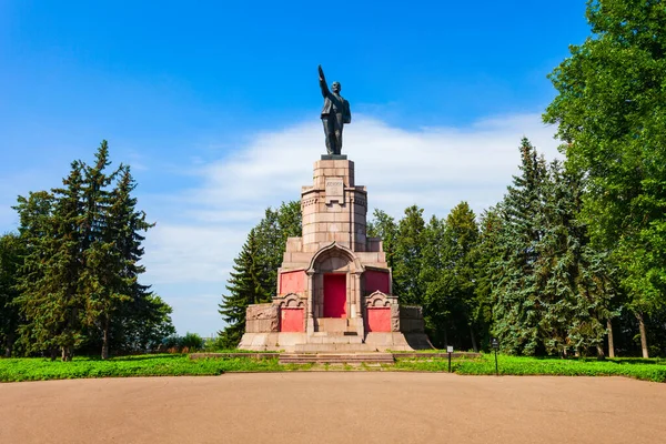 Kostroma Russia August 2020 Vladimir Lenin Monument Central Park Kostroma — Stock Photo, Image