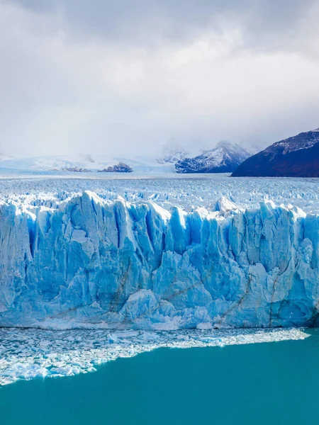 Glaciar Perito Moreno Glaciar Ubicado Parque Nacional Los Glaciares Provincia —  Fotos de Stock