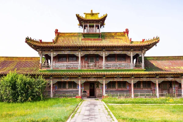 Winter Palace Bogd Khan Museum Located Southern Ulaanbaatar Capital Mongolia — Stock Photo, Image