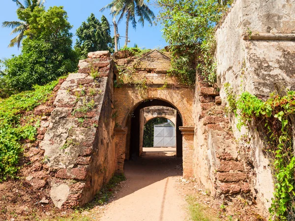 Portão Entrada Forte Holandês Negombo Permanece Forte Negombo Era Forte — Fotografia de Stock