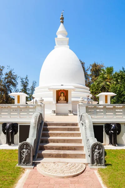 Ναός Dambakola Patuna Sri Sangamitta Viharaya Είναι Ένας Βουδιστικός Ναός — Φωτογραφία Αρχείου