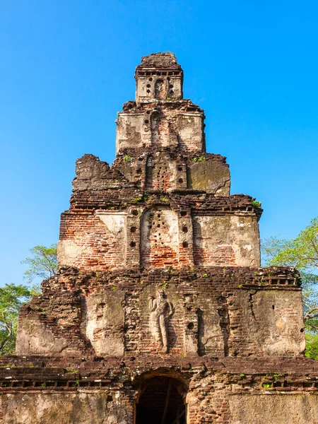 Sathmahal Satmahal Prasadaya Seven Storied Palace Ancient City Polonnaruwa Sri — Stock Photo, Image