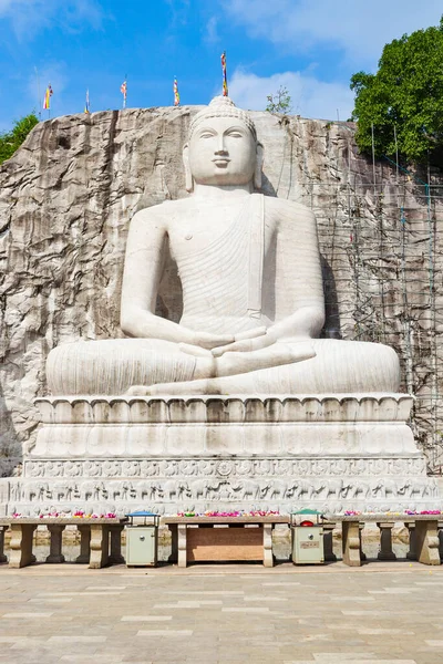 Statua Del Buddha Samadhi Tempio Rambadagalla Viharaya Vicino Kurunegala Nello — Foto Stock