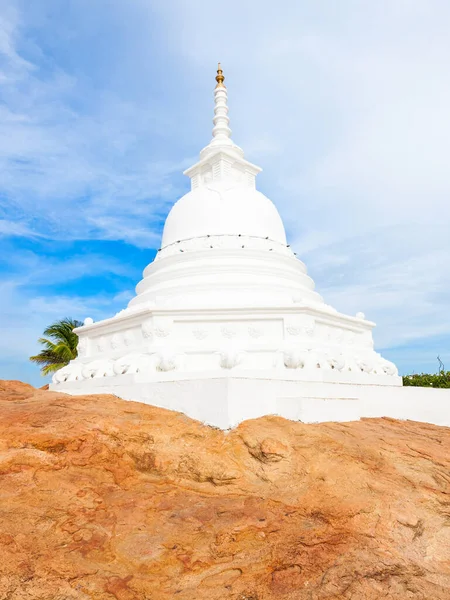 Kirinda Viharaya Temple Stupa Poblíž Města Tissamaharama Srí Lanka Kirinda — Stock fotografie