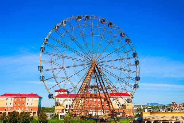 Sochi Russia Ottobre 2020 Ferris Fheel Nel Parco Tematico Sochi — Foto Stock