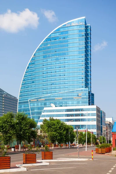 Ulaanbaatar Mongolia July 2016 Blue Sky Tower Located Ulaanbaatar Mongolia — Stock Photo, Image