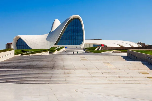 Baku Azerbaijan Settembre 2016 Heydar Aliyev Center Complesso Edifici Baku — Foto Stock